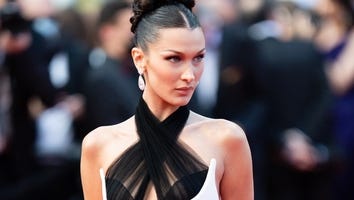 Bella Hadid Wore a Wet Look White Dress on Instagram, But It's Her Jeans We're Craving